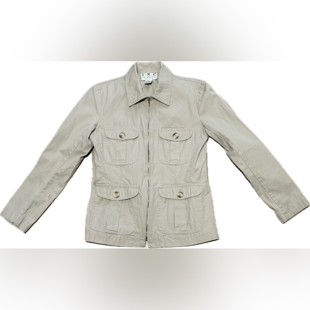INC Khaki Lightweight Jacket